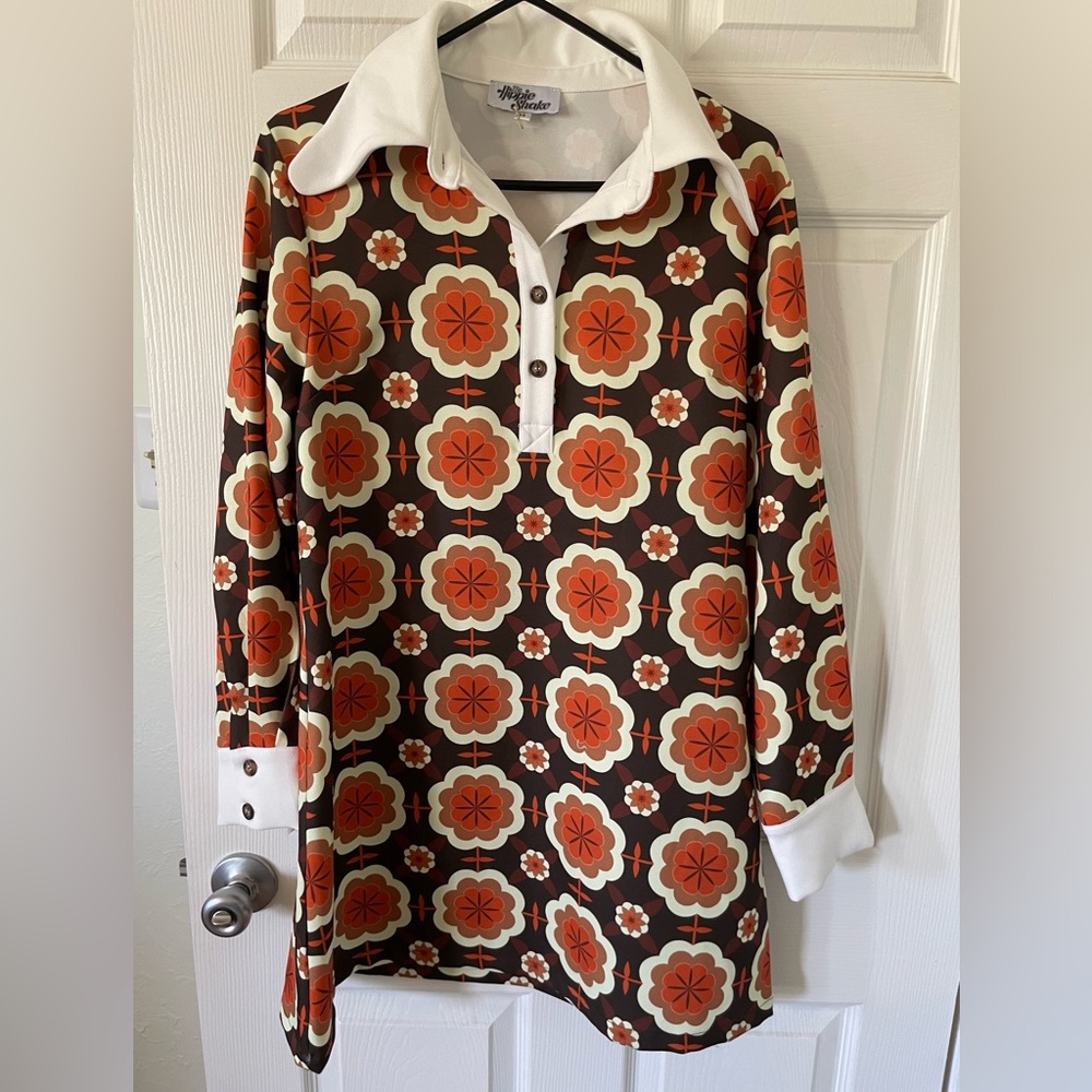 Mod Vintage Inspired Mini Dress